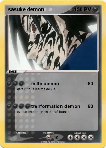 Pokemon sasuke demon