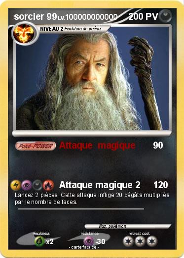 Pokemon sorcier 99