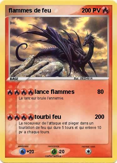 Pokemon flammes de feu