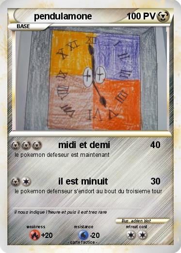 Pokemon pendulamone