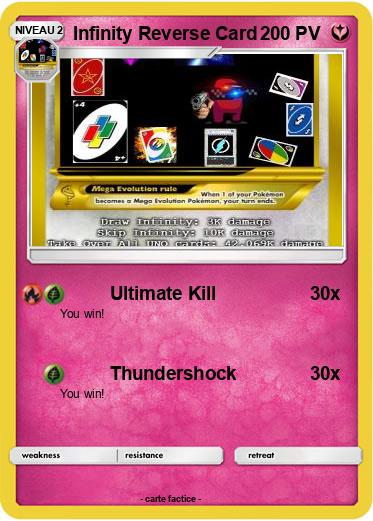 Pokemon Infinity Reverse Card