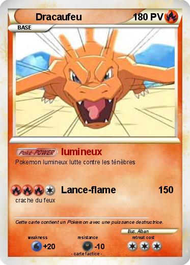 Pokemon Dracaufeu