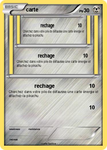 Pokemon carte