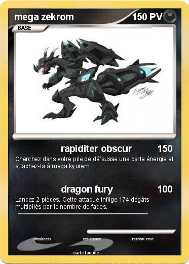 Pokemon mega zekrom