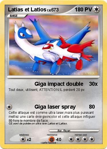 Pokemon Latias et Latios