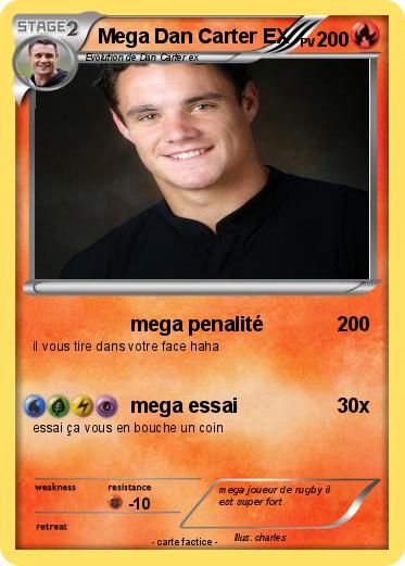Pokemon Mega Dan Carter EX