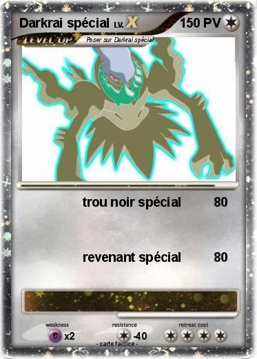 Pokemon Darkrai spécial