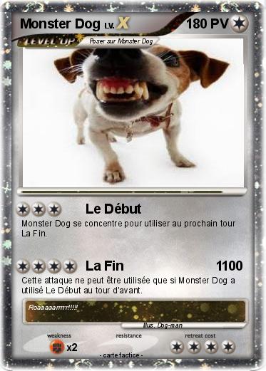 Pokemon Monster Dog