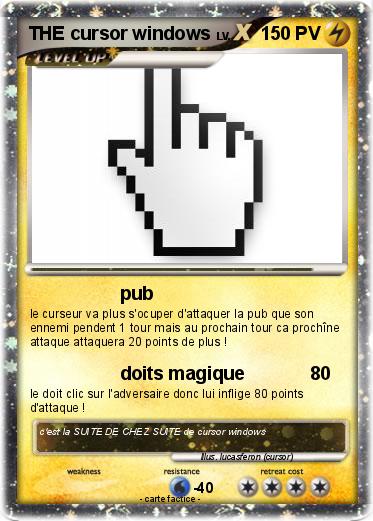 Pokemon THE cursor windows