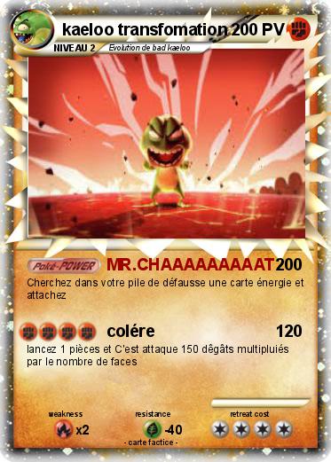 Pokemon kaeloo transfomation