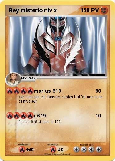 Pokemon Rey misterio niv x  