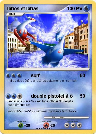 Pokemon latios et latias