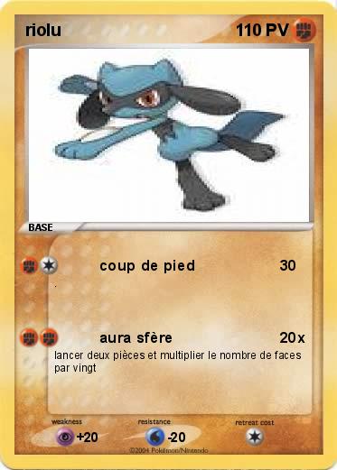 Pokemon riolu