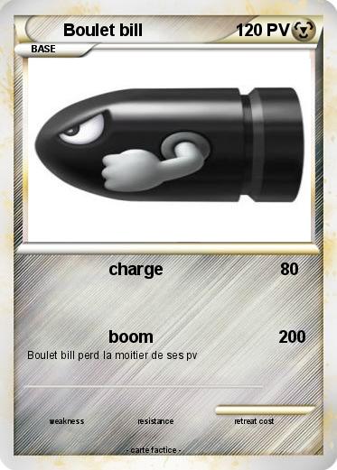 Pokemon Boulet bill