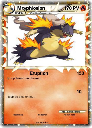 Pokemon M typhlosion