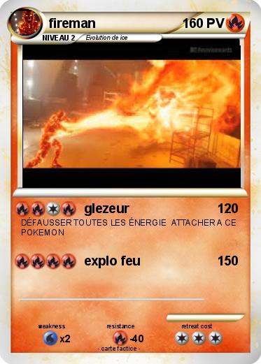 Pokemon fireman