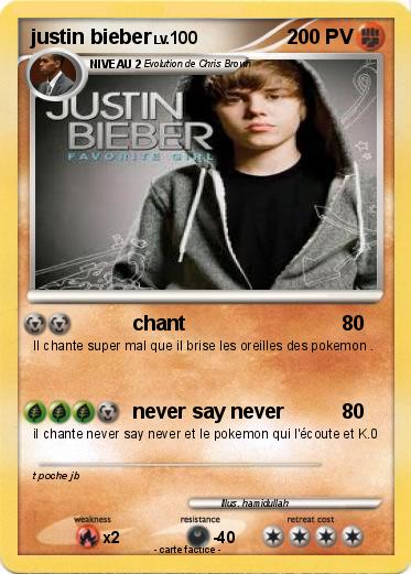 Pokemon justin bieber