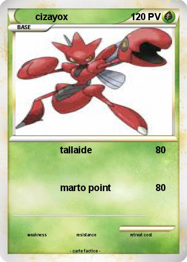 Pokemon cizayox