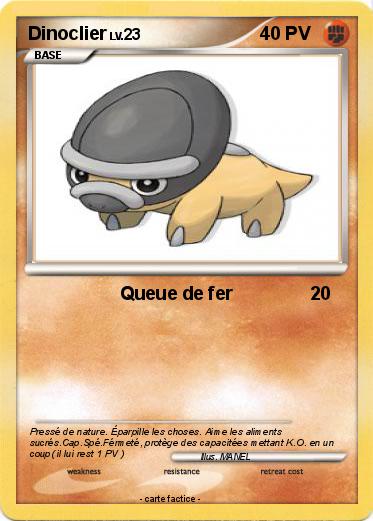 Pokemon Dinoclier