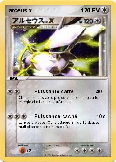 Pokemon arceus x