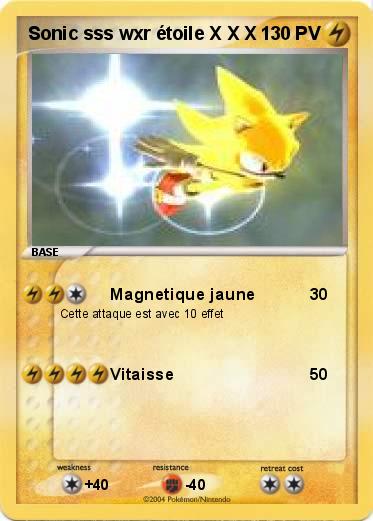 Pokemon Sonic sss wxr étoile X X X