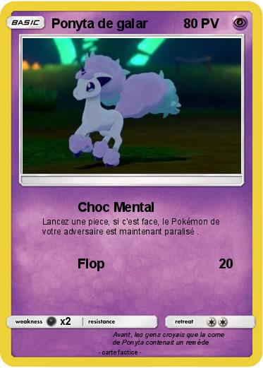 Pokemon Ponyta de galar