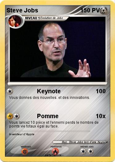 Pokemon Steve Jobs