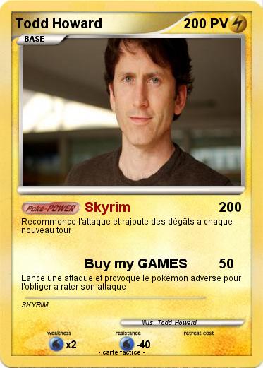 Pokemon Todd Howard