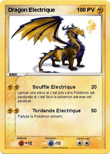 Pokemon Dragon Electrique 