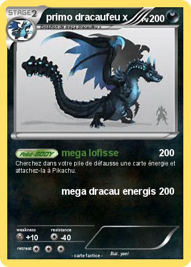 Pokemon primo dracaufeu x