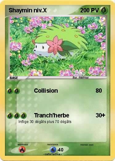 Pokemon Shaymin niv.X