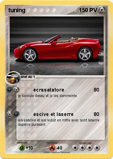 Pokemon tuning