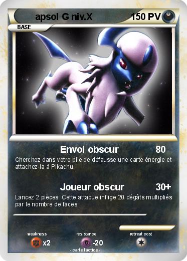 Pokemon apsol G niv.X