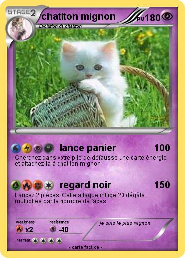 Pokemon chatiton mignon