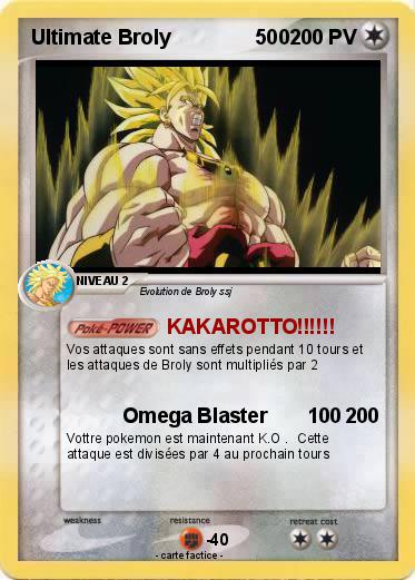 Pokemon Ultimate Broly               500