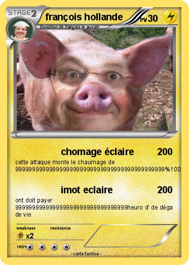 Pokemon françois hollande
