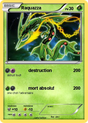 Pokemon Raquazza