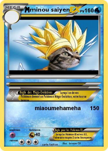 Pokemon minou saiyen