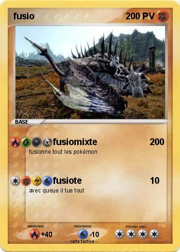 Pokemon fusio