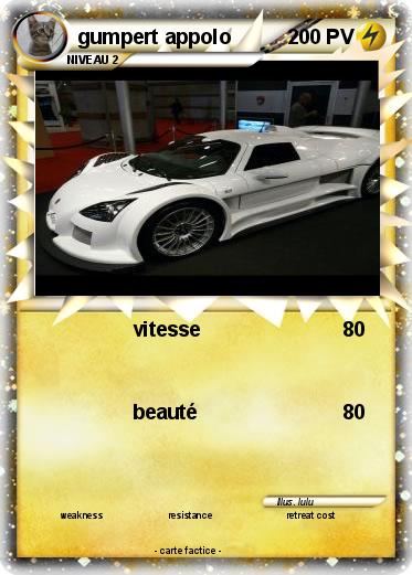 Pokemon gumpert appolo