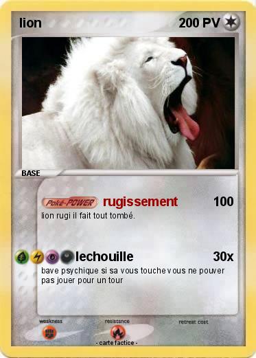 Pokemon lion
