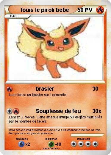 Pokemon louis le piroli bebe