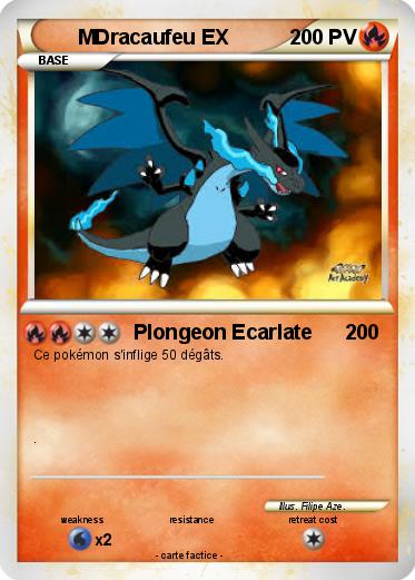 Pokemon MDracaufeu EX
