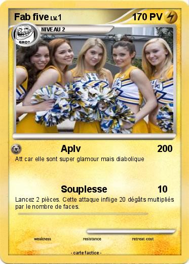 Pokemon Fab five