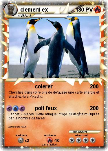 Pokemon clement ex
