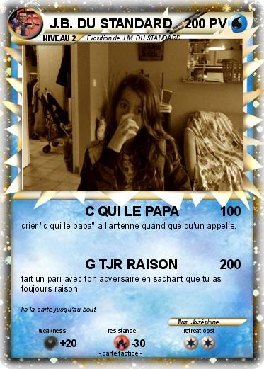 Pokemon J.B. DU STANDARD