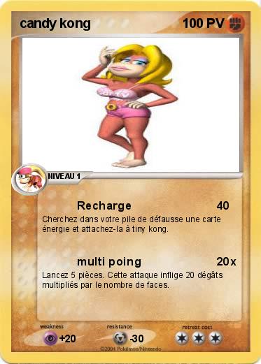 Pokemon candy kong