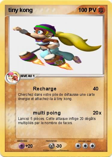 Pokemon tiny kong