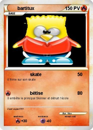 Pokemon bartitux