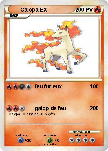 Pokemon Galopa EX
